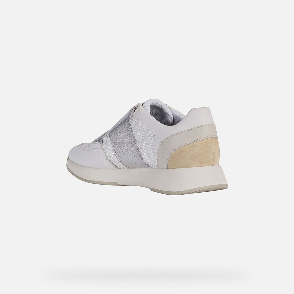 Geox Bayan Spor Ayakkabı Beyaz - Suzzie - LOR-801659